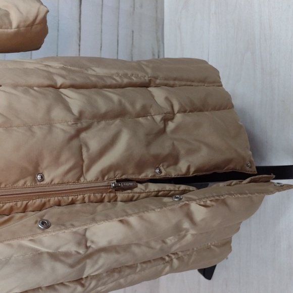 Calvin Klein Down Filled Puffer Coat in Champagne Size XS - Picture 5 of 10